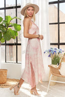 Sleeveless Washed Slip Dress – Casual Midi with Lace Detail-4