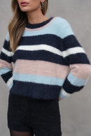 Soft Brushed Stripe Sweater-2