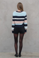 Soft Brushed Stripe Sweater-4