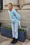 Woven Satin Oversized Sweater