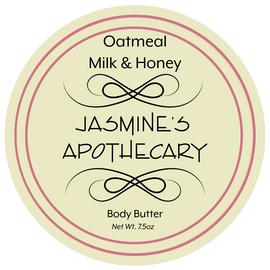 Body Butter Collection | Jasmine’s Apothecary – Natural Hydration in 5 Scents