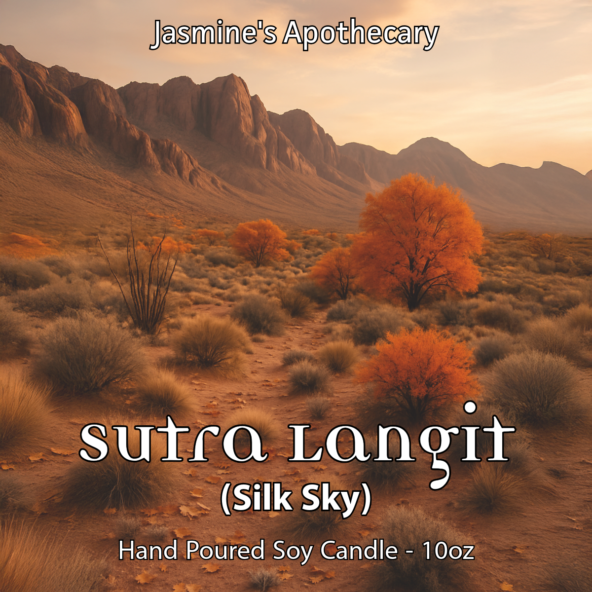 Sutra Langit (Silk Sky) Aromatherapy Candle