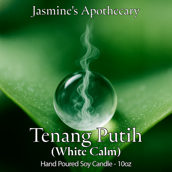 Tenang Putih (White Calm) Aromatherapy Candle