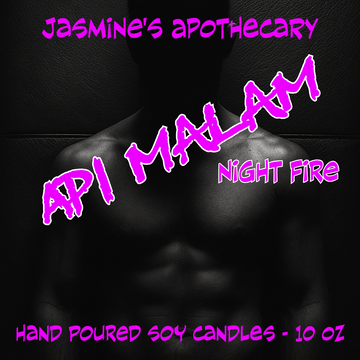 Api Malam (Night Fire) - Jasmine's Hand Poured Candle