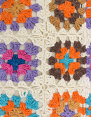 Pastel Crochet Shoulder Bag with Magnetic Flap Closure-4