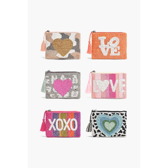 All The Love Coin Bags