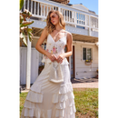 Floral Eyelet Flowy Cami with Adjustable Straps-2