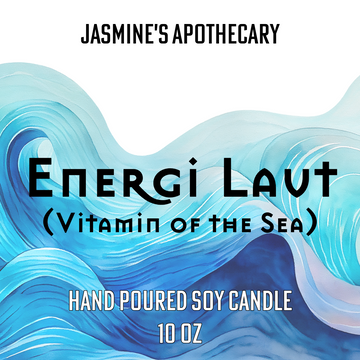 Energi Laut (Energy of the Sea) Aromatherapy Candle