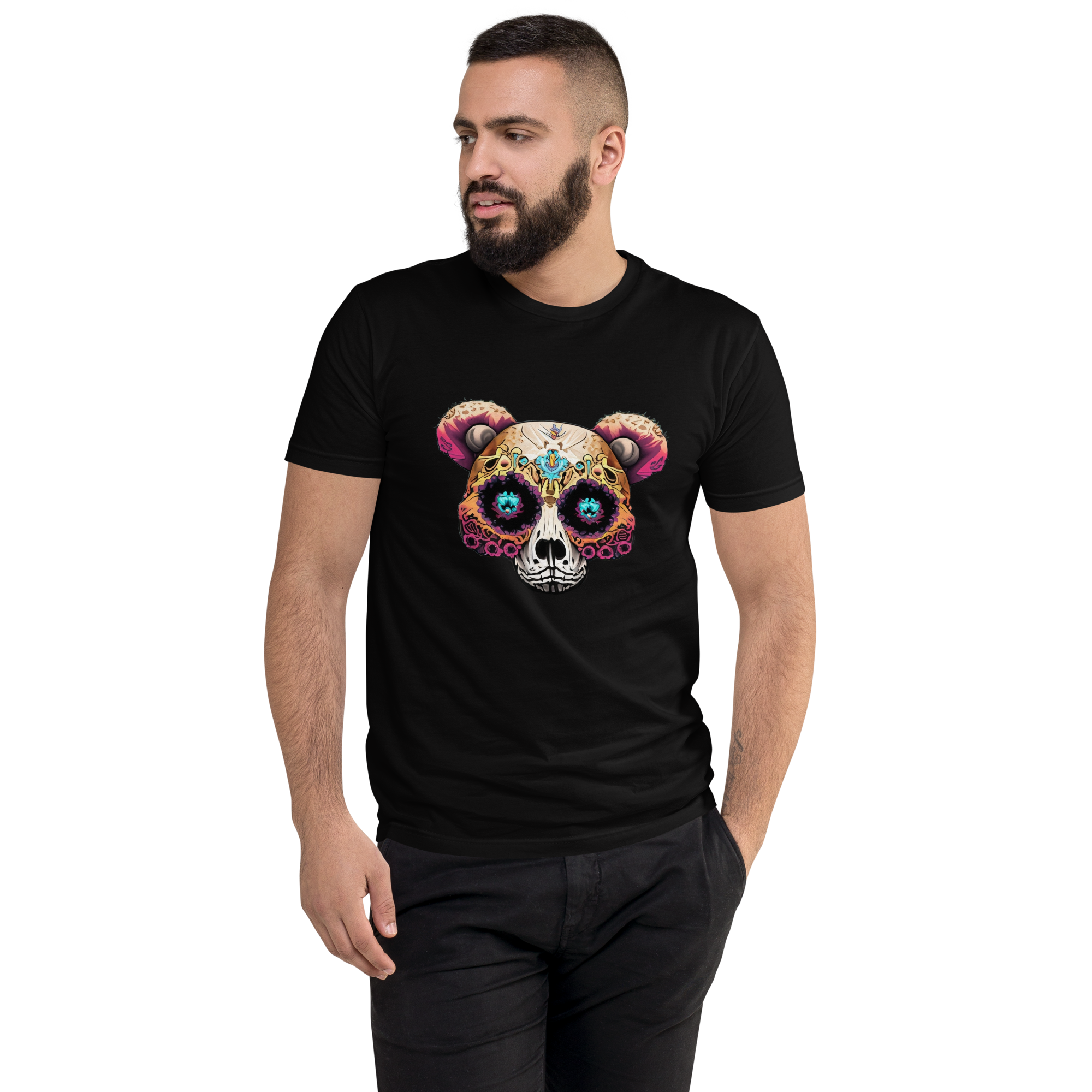 Bear-y Sugar Skull T-shirt