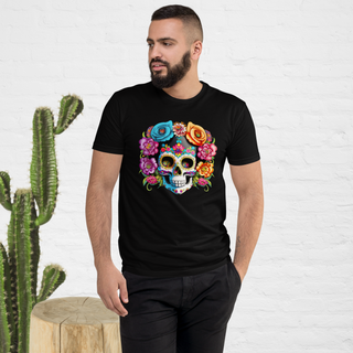 Buy black Dia De Los Muertos T-shirt