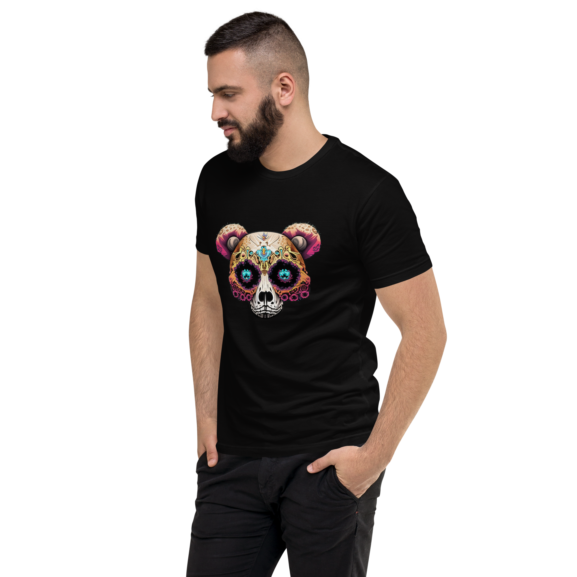 Bear-y Sugar Skull T-shirt - 0