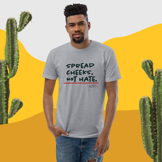 Buy heather-grey &quot;Spread Cheeks...&quot; T-shirt