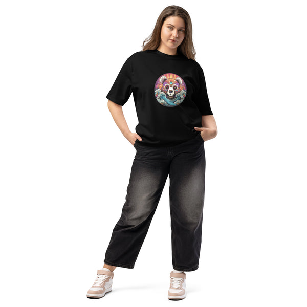 Skull & Sea Oversized Tee