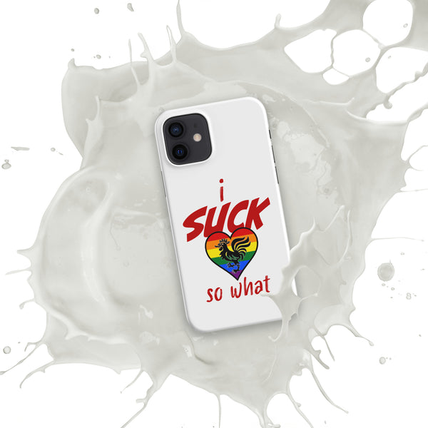 "I Suck..." Snap case for iPhone®