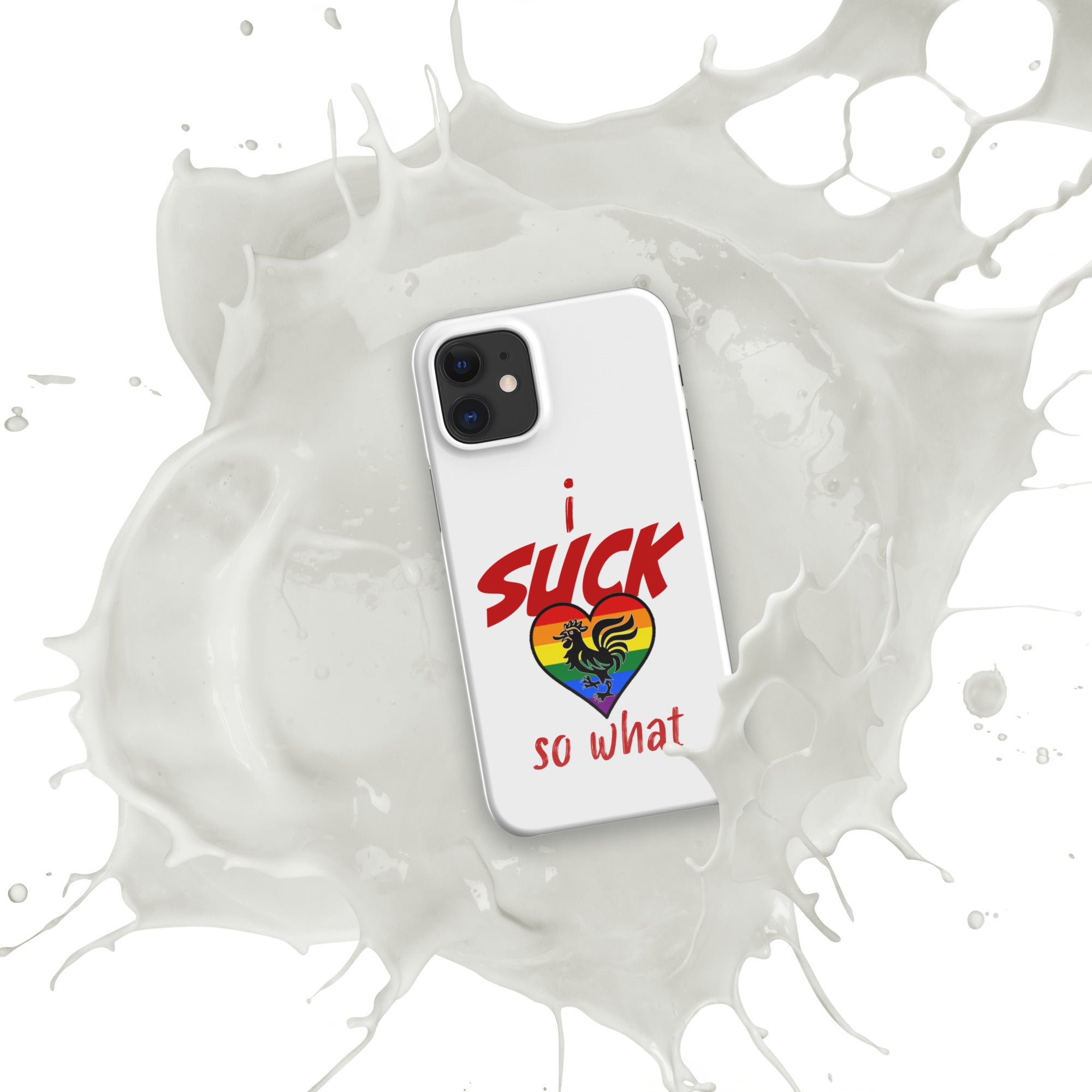 "I Suck..." Snap case for iPhone® - 0