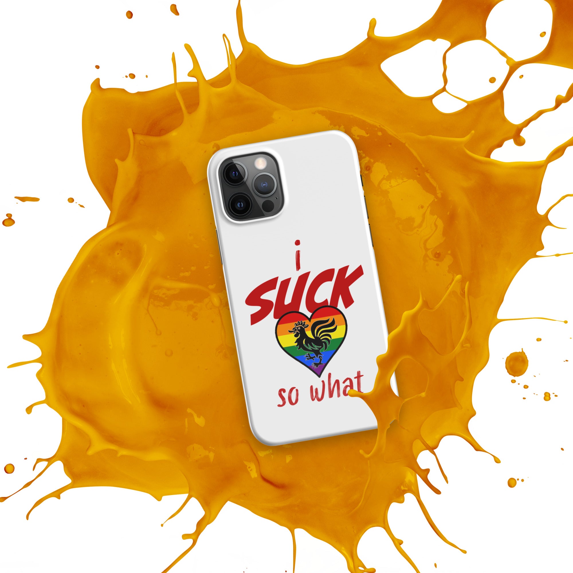 "I Suck..." Snap case for iPhone®