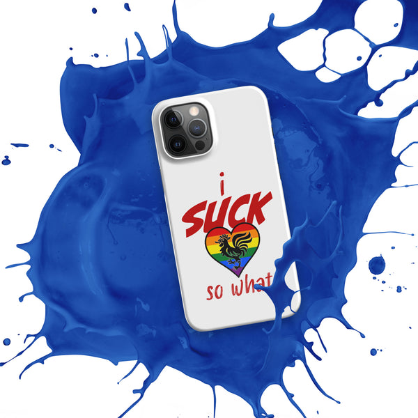 "I Suck..." Snap case for iPhone®