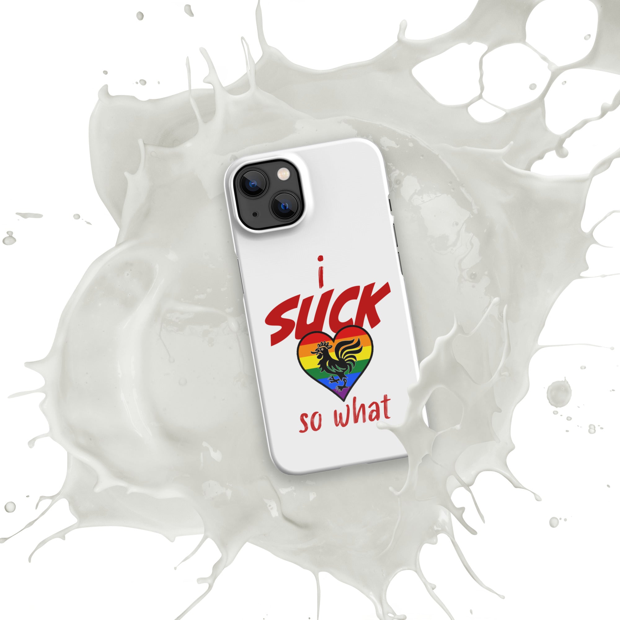 "I Suck..." Snap case for iPhone®