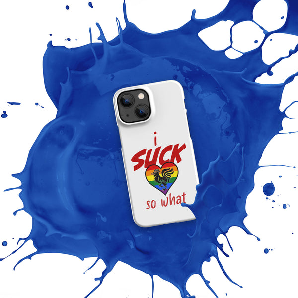 "I Suck..." Snap case for iPhone®