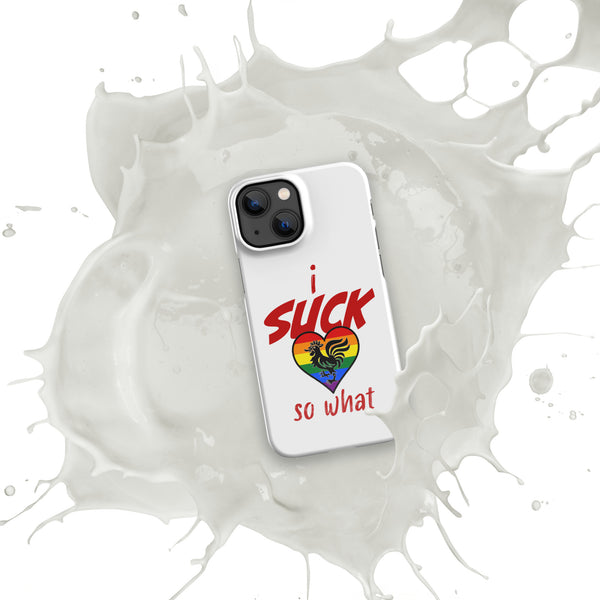 "I Suck..." Snap case for iPhone®