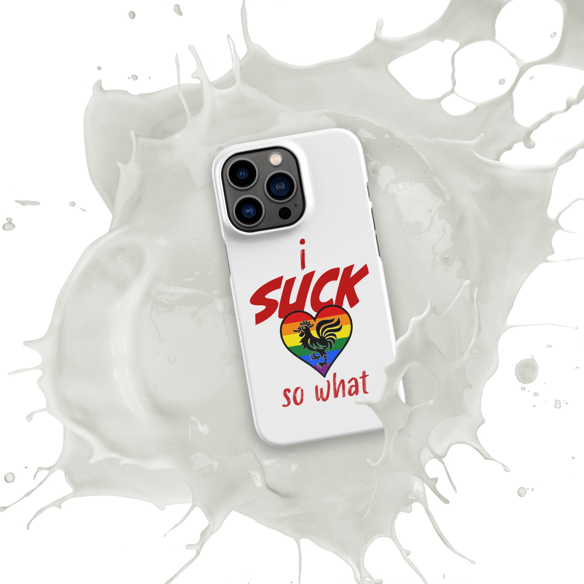 "I Suck..." Snap case for iPhone®