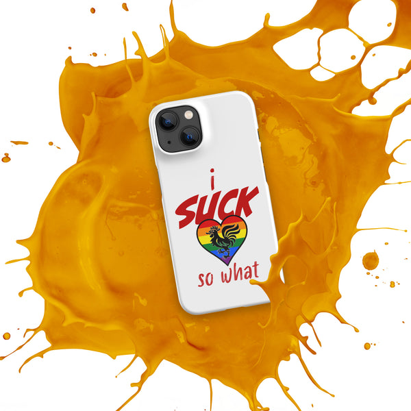 "I Suck..." Snap case for iPhone®