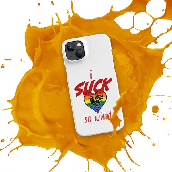 "I Suck..." Snap case for iPhone®