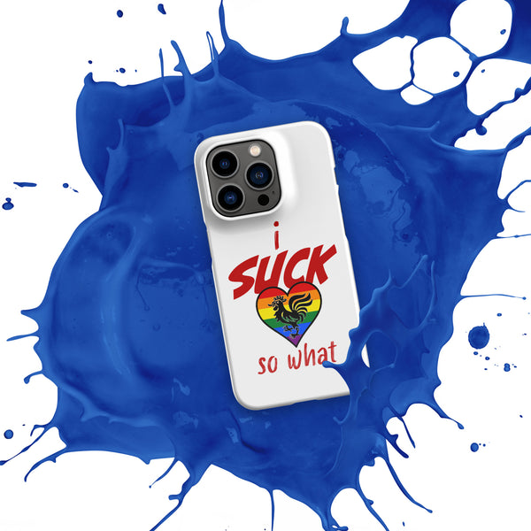 "I Suck..." Snap case for iPhone®