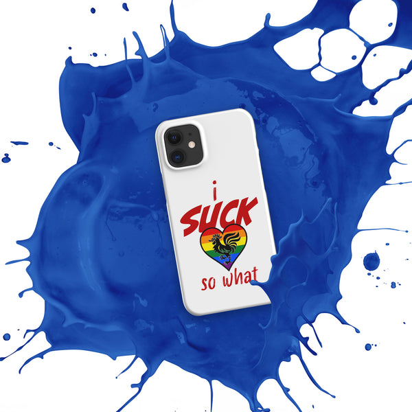 "I Suck..." Snap case for iPhone®