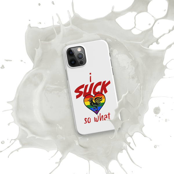 "I Suck..." Snap case for iPhone®