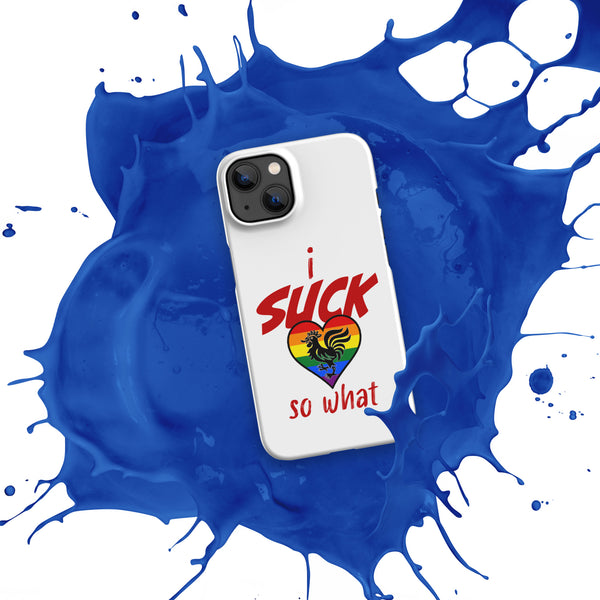 "I Suck..." Snap case for iPhone®