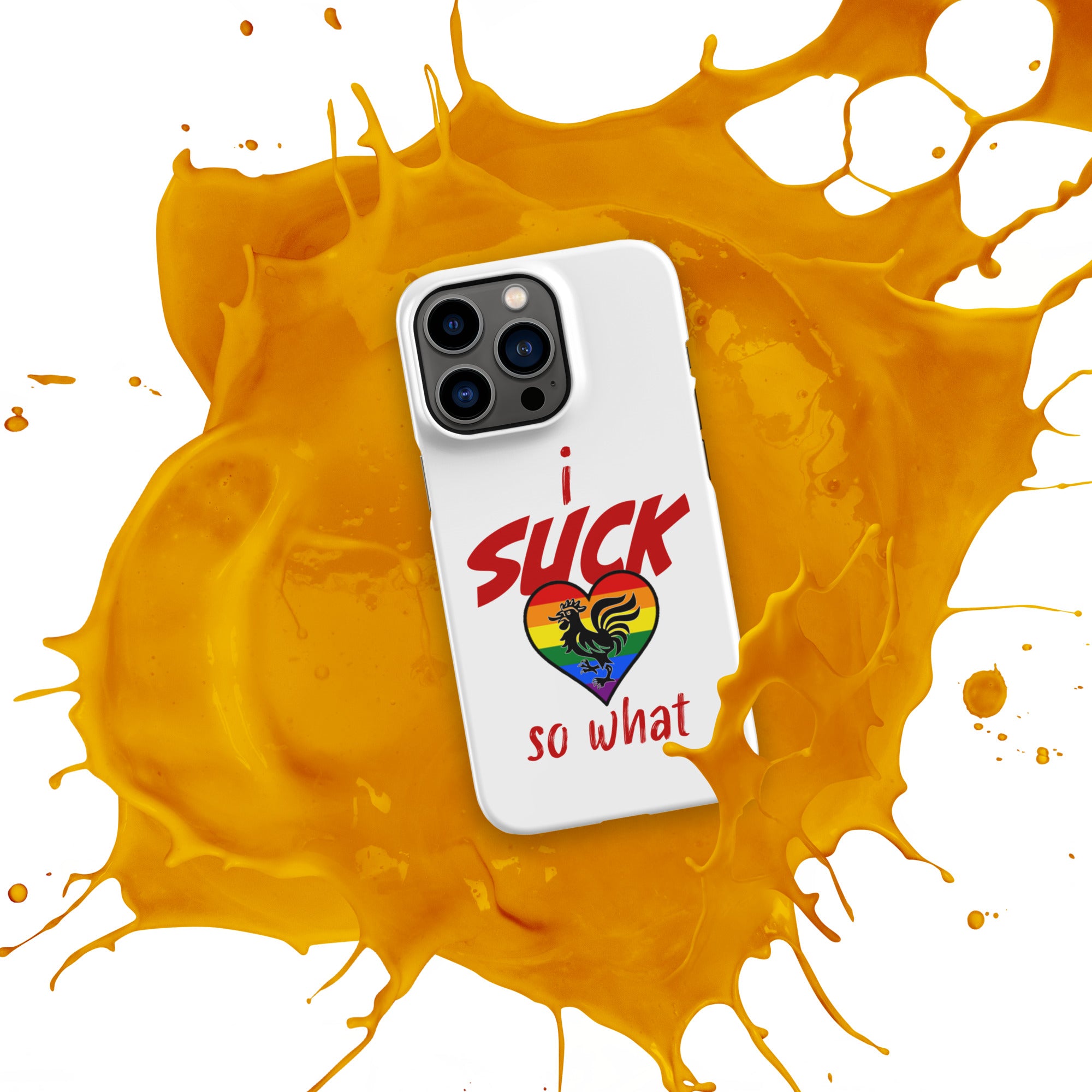 "I Suck..." Snap case for iPhone®