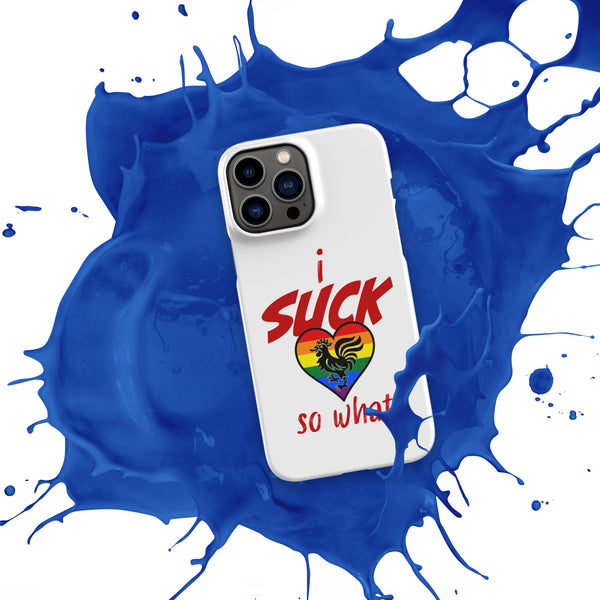 "I Suck..." Snap case for iPhone®