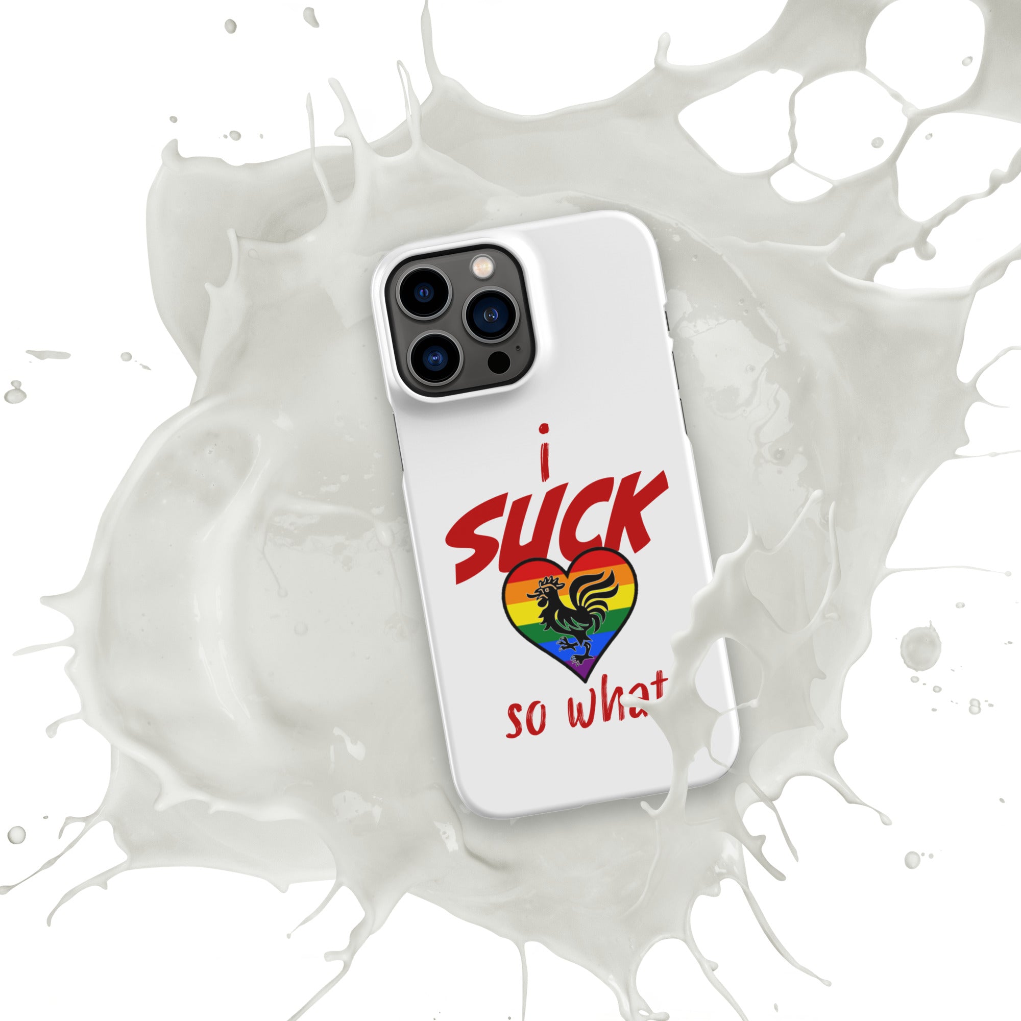 "I Suck..." Snap case for iPhone®
