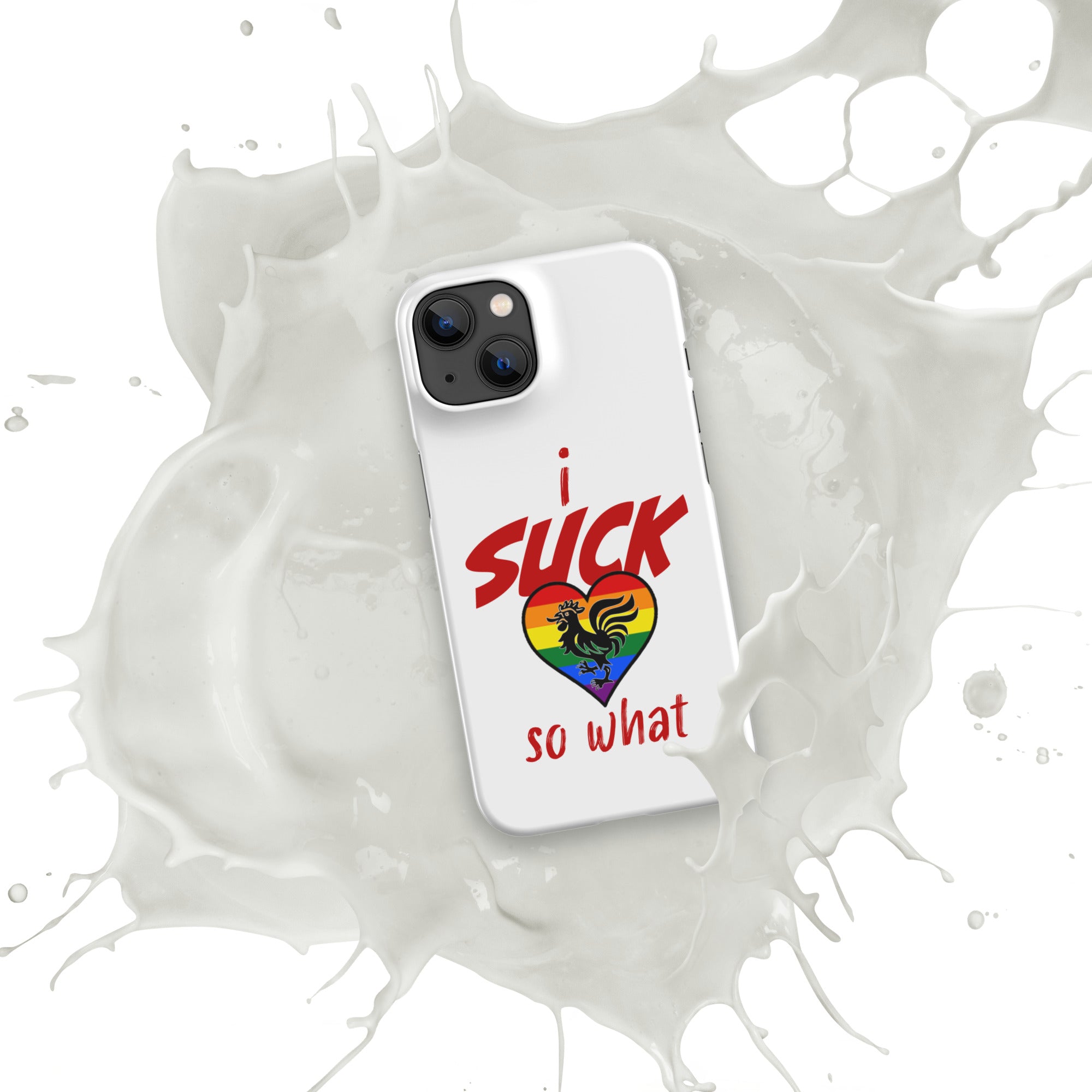 "I Suck..." Snap case for iPhone®