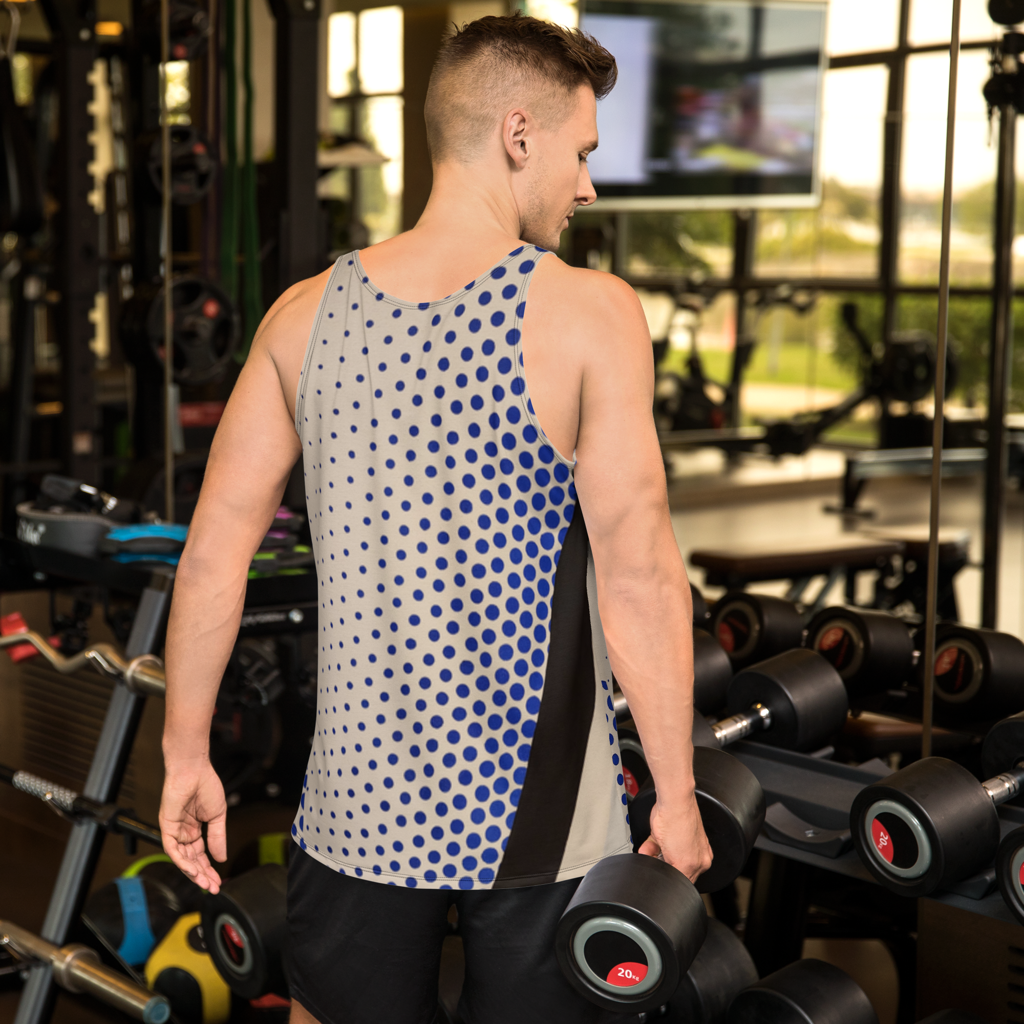 Dot Matrix Tank Top