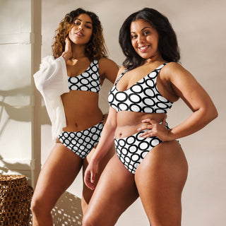 retr-O Recycled high-waisted bikini