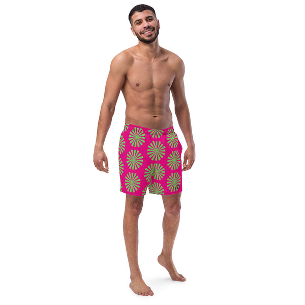 Citrus Lime swim trunks