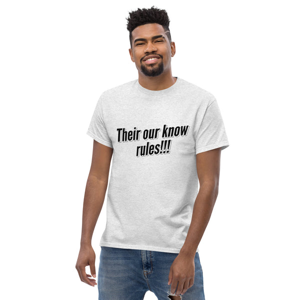 There Are No Rules tee