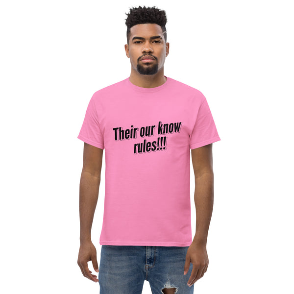 There Are No Rules tee