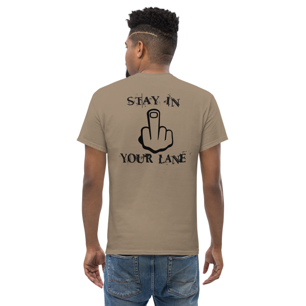 "Stay in your Lane" tee by Book of Rico:74™