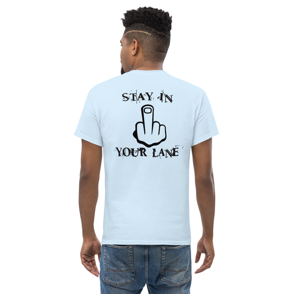 "Stay in your Lane" tee by Book of Rico:74™