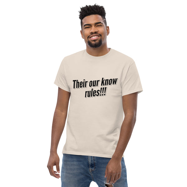 There Are No Rules tee