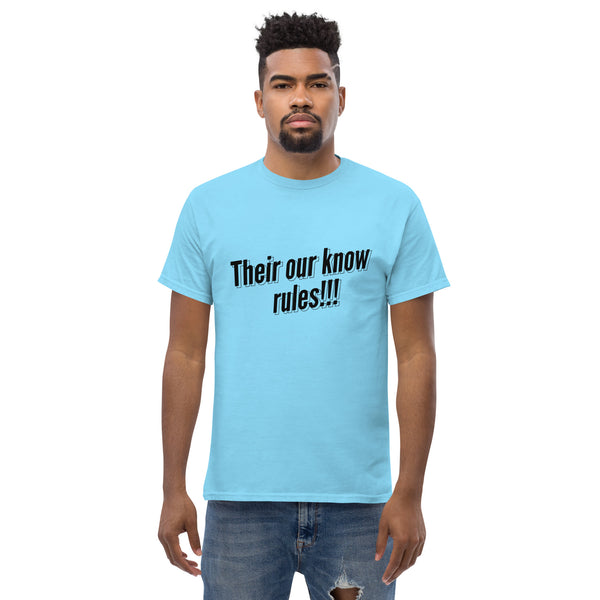 There Are No Rules tee