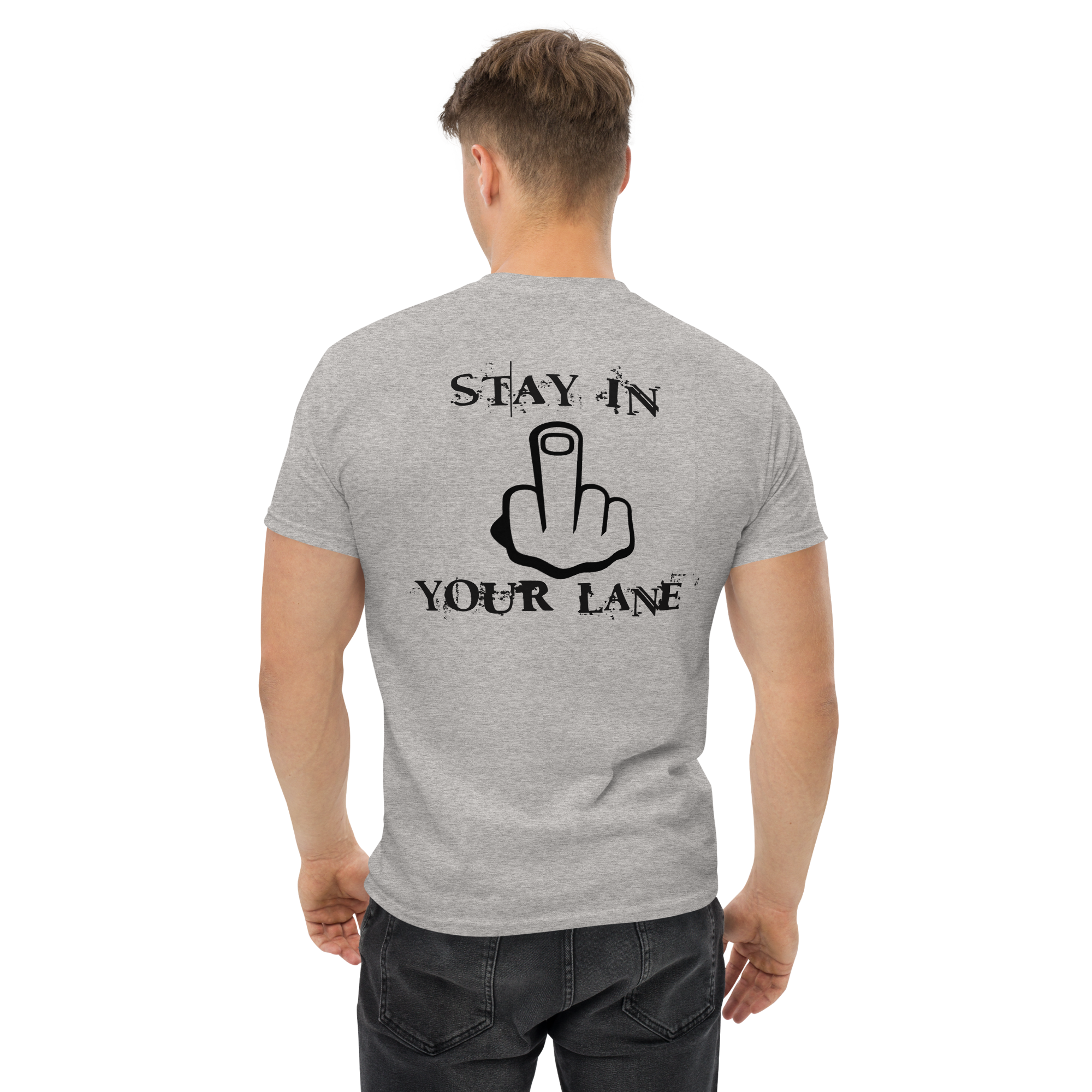 "Stay in your Lane" tee by Book of Rico:74™