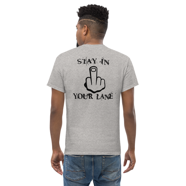 "Stay in your Lane" tee by Book of Rico:74™