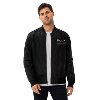 Buy black Book of Rico:74™  recycled bomber jacket
