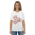 Anti-Candy Hearts Organic cotton t-shirt