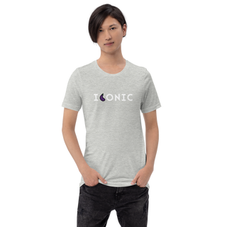 Buy athletic-heather The &quot;Iconic&quot; Unisex t-shirt