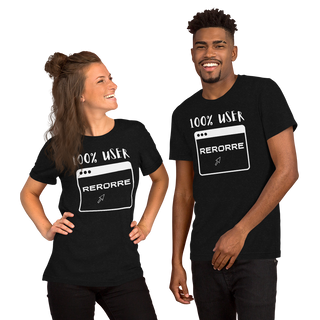 Buy black-heather 100% User Error t-shirt